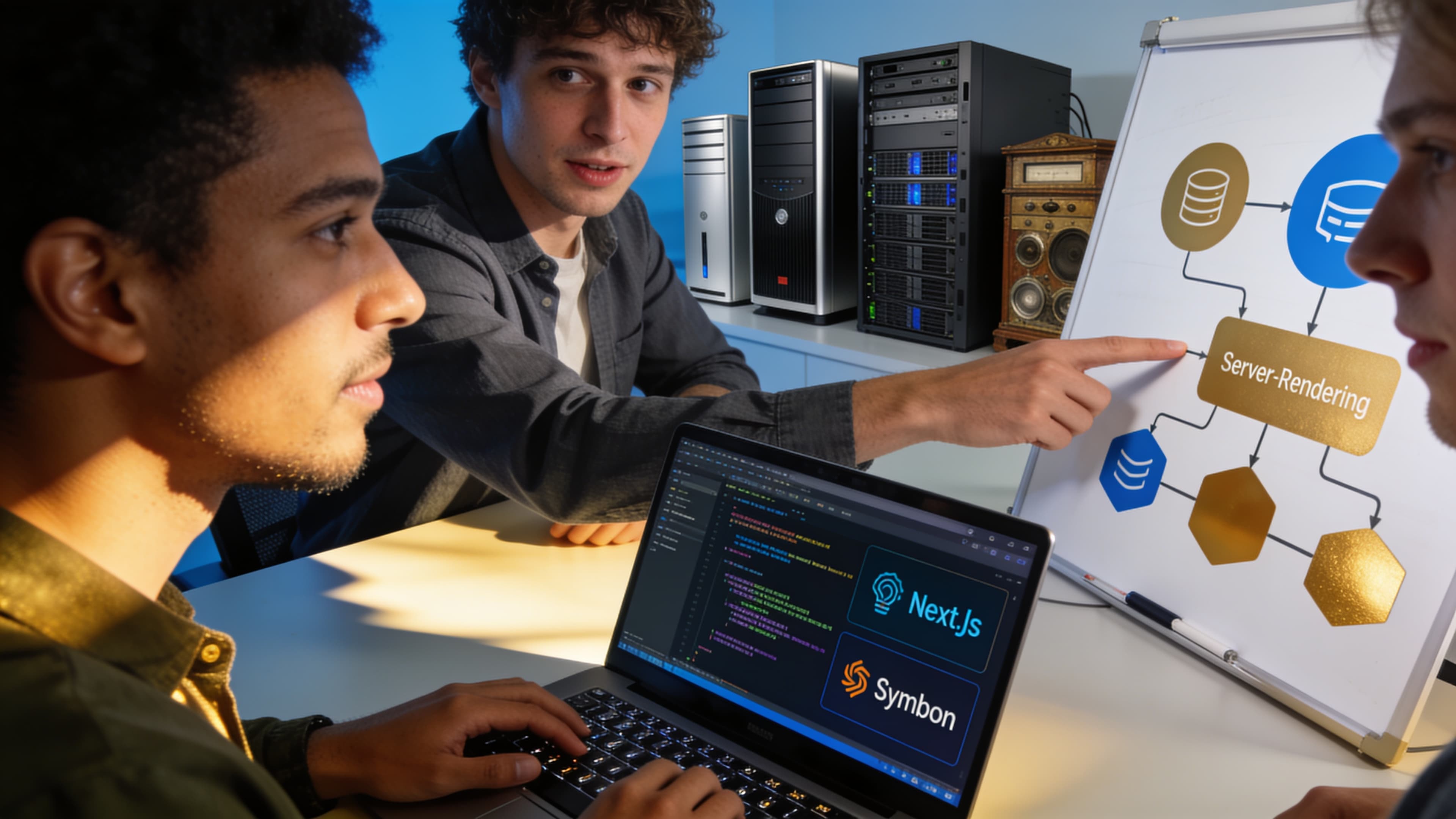 Accélérer les interfaces en combinant rendu côté serveur et services hérités